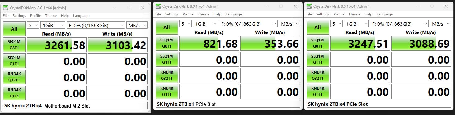 SABRENT M.2 NVMe SSD to PCIe x16 Tool-Free AIC with Aluminum Heatsink, Gen5 Compatible PCIe Adapter (EC-TFPE) customer photo 1