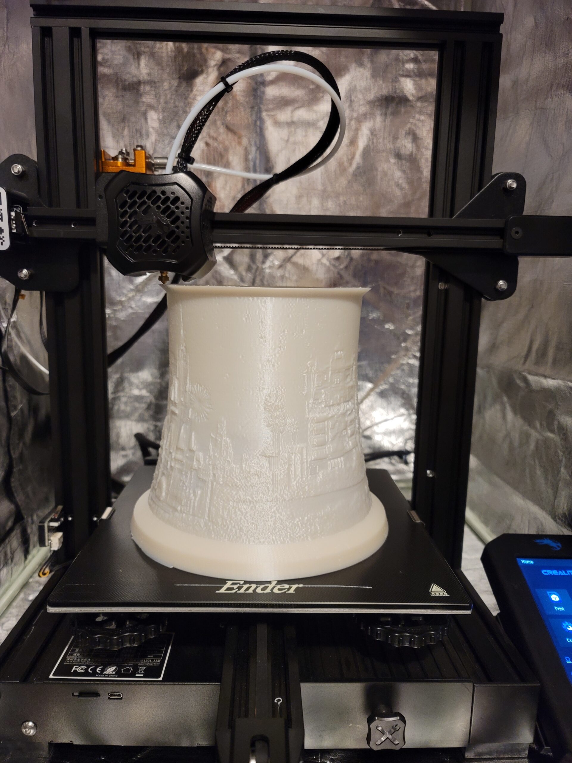 YOOPAI 3D Printer Enclosure, Dustproof Tent Constant Temperature Protective Cover for Creality Ender 3 V3 SE/KE/Ender 3/Ender 3 Pro/Ender 3V2/Ender 3 S1/ For Anycubic Elegoo Printers customer photo 2