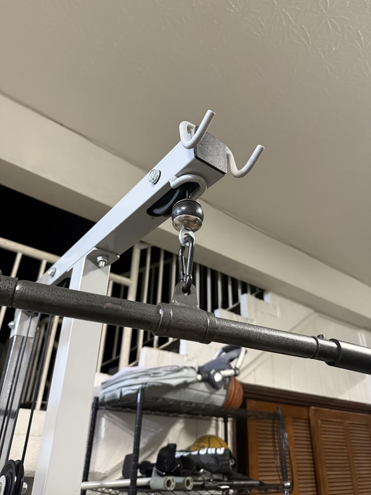 Yes4All LAT Pull Down Machines, LAT Row Cable Machine, LAT Tower with Additional Pulley Cable, High & Low Pulley Stations customer photo 2