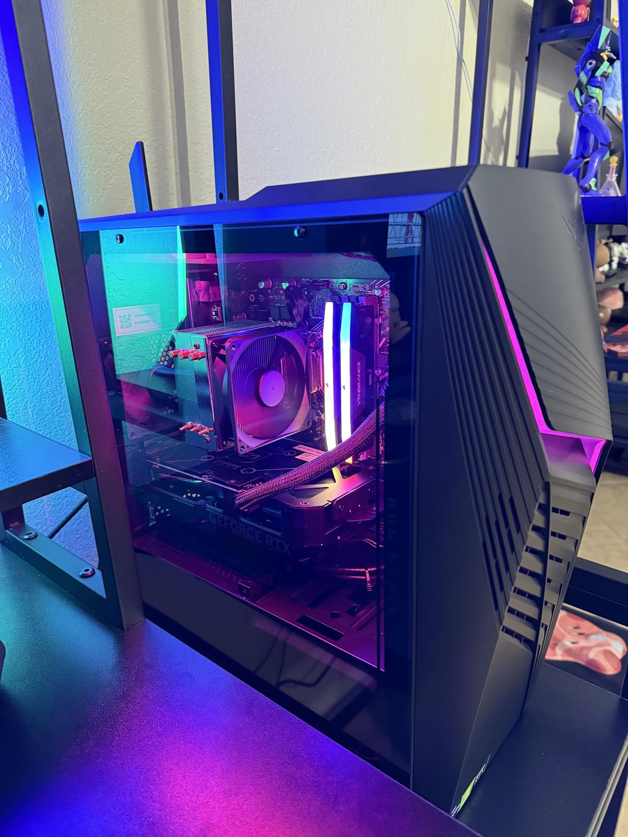 ROG G13CH (2024) Gaming Desktop PC, Intel Core i7-14700F, NVIDIA GeForce RTX 4060 Dual, 1TB NVMe PCIe Gen4 SSD, 16GB DDR5 RAM, Windows 11, G13CHR-PS766 customer photo 1