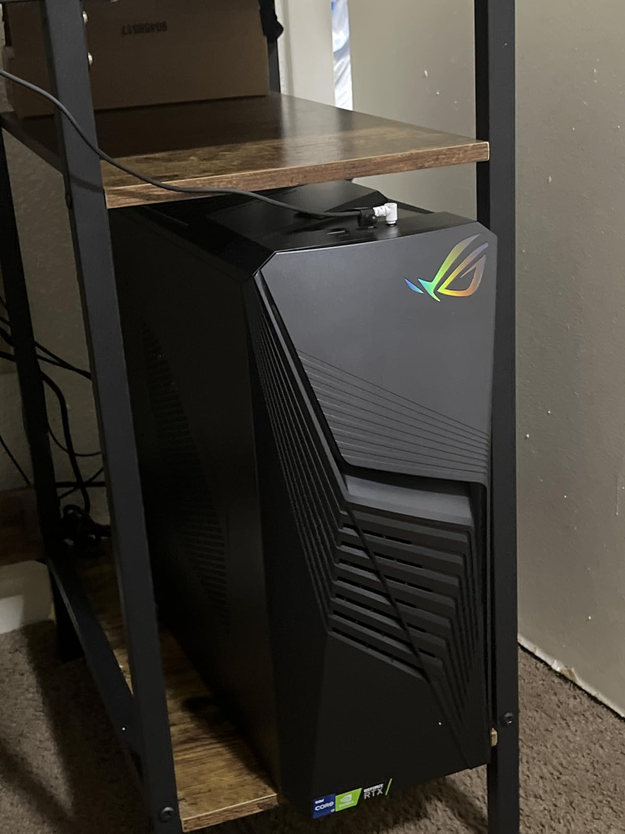 ROG G13CH (2024) Gaming Desktop PC, Intel Core i7-14700F, NVIDIA GeForce RTX 4060 Dual, 1TB NVMe PCIe Gen4 SSD, 16GB DDR5 RAM, Windows 11, G13CHR-PS766 customer photo 2