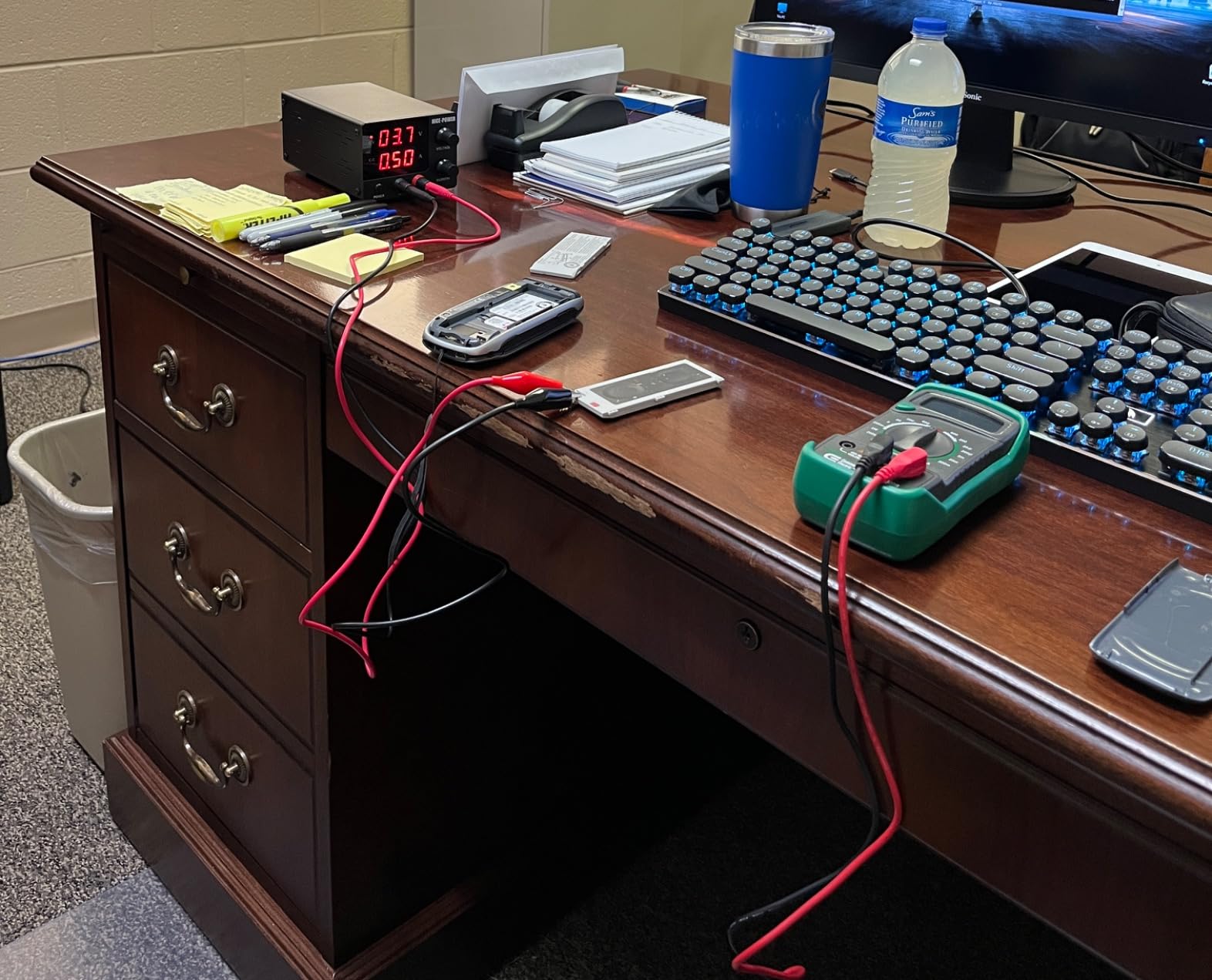 NICE-POWER DC Power Supply Variable 0~30V 0~10A, 3-Digits LED Display Current and Voltage Adjustable 150W Fixed with Encoder DC Bench Power Supply 15V 10A/30V 5A,Electroplating DIY etc PSU customer photo 2