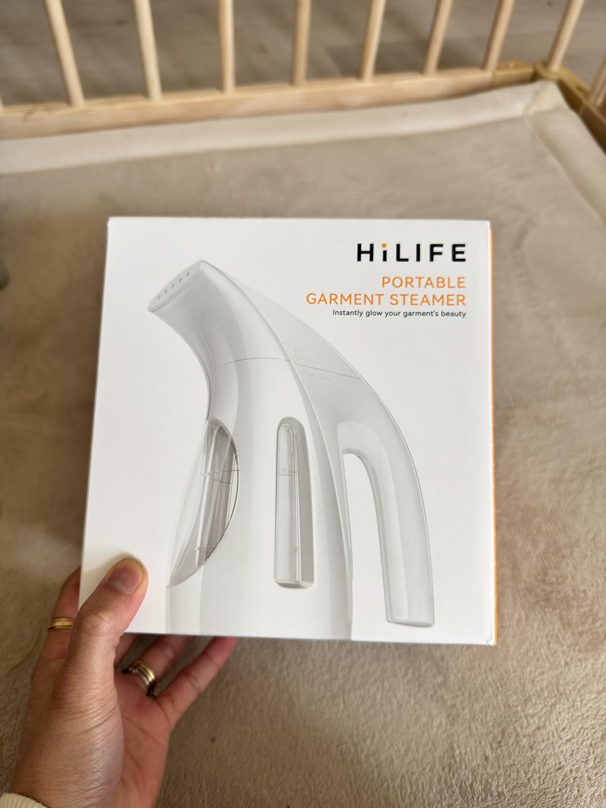 HiLIFE Upgraded Steamer for Clothes, Handheld & Portable, 1100W Powerful Steam, 300ml Big Capacity & No Leak Design, 30S Fast Heat-up, Quick Wrinkle Remover, Compact Size for Travel, ONLY 120V customer photo 1