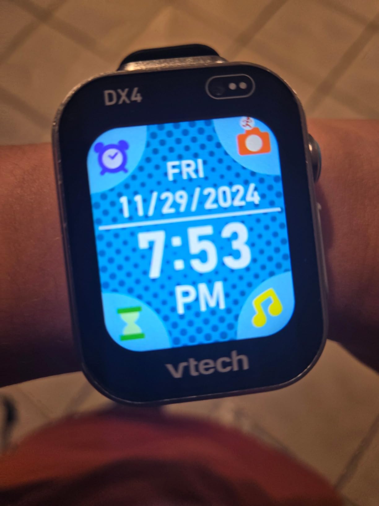 VTech KidiZoom Smartwatch DX4, Purple customer photo 1