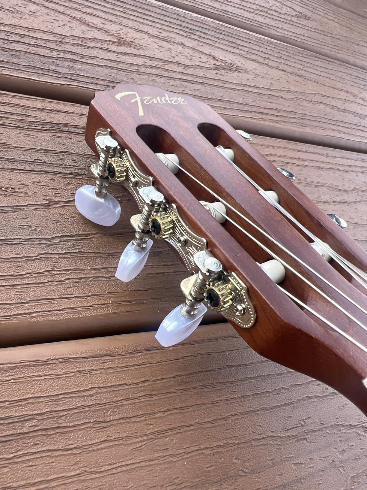 Fender FA-25N 3/4 Size Nylon String Acoustic Guitar, Beginner Guitar with 2-Year Warranty, Natural customer photo 2