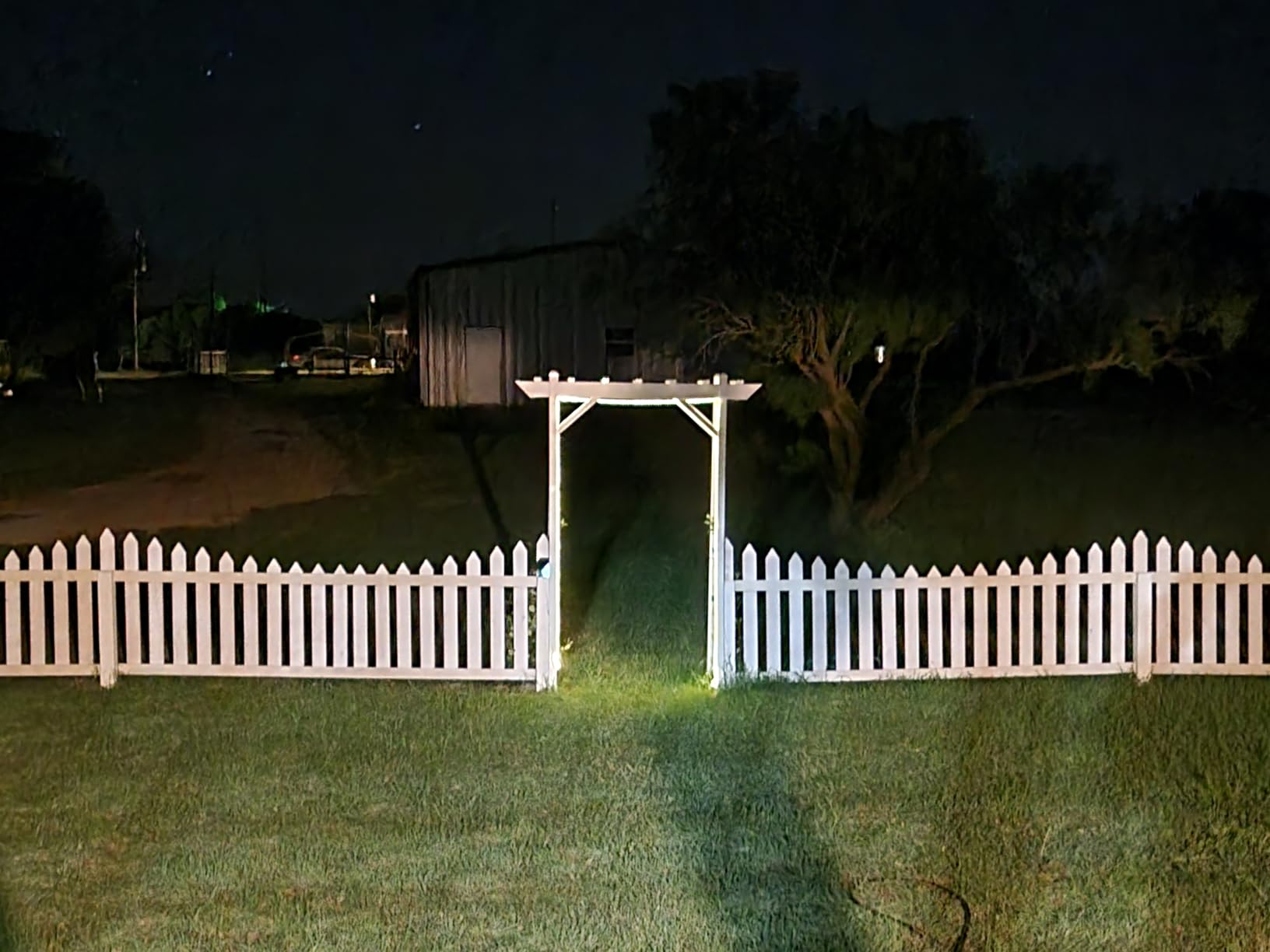 echosari 32.8Ft Solar Strip Lights Outdoor, IP68 Fully Waterproof LED Strip Lights with Timer Remote Auto ON/Off, Self-Adhesive Strip Lights for Camping Pool Patio Decor (Warm White) customer photo 1