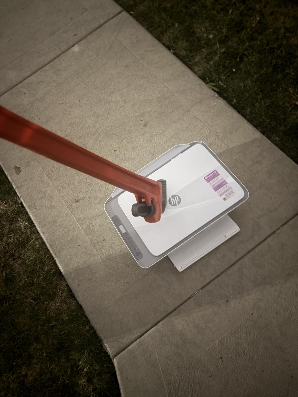 HP DeskJet 2855e Wireless All-in-One Color Inkjet Printer, Scanner, Copier, Best-for-home, 3 month Instant Ink trial included (588S5A) customer photo 2