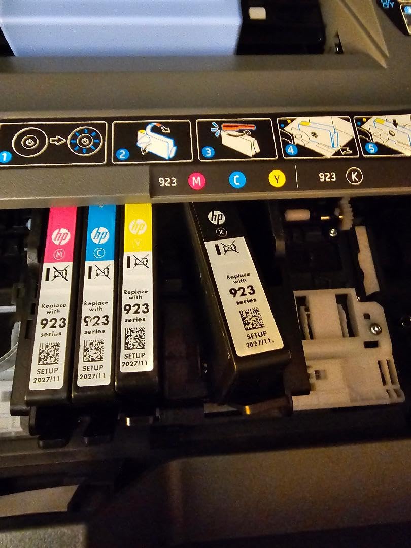 HP OfficeJet Pro 8125e Wireless All-in-One Color Inkjet Printer, Print, scan, Copy, ADF, Duplex Printing Best-for-Home Office, 3 Month Instant Ink Trial Included, AI-Enabled (405T6A) customer photo 2