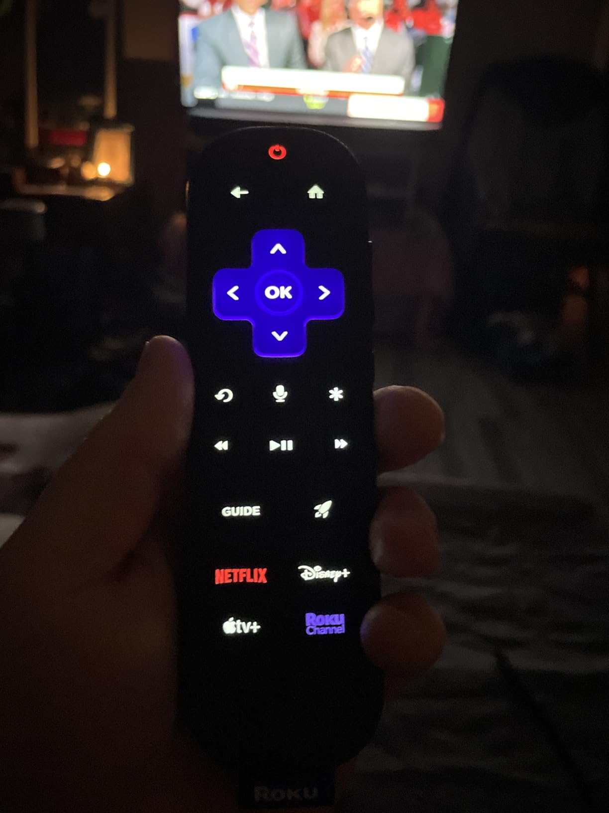Roku Voice Remote Pro (2nd Ed.), TV Remote Control with Backlit Buttons customer photo 1