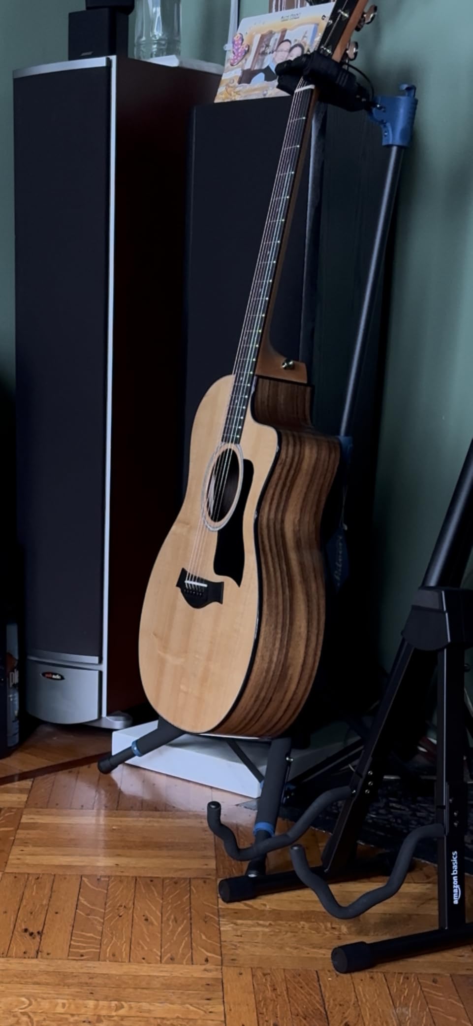 Taylor 214ce Plus Acoustic-Electric Guitar - Natural customer photo 1