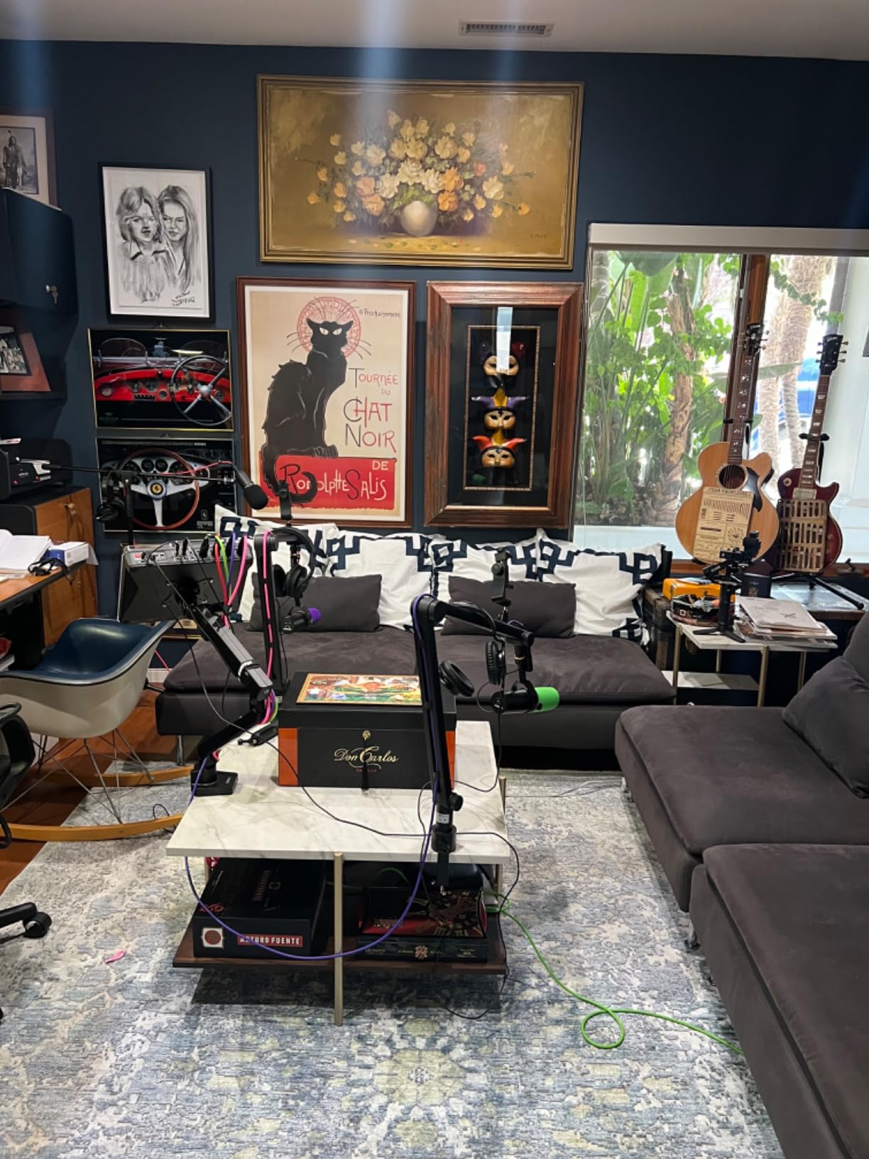 Shure MV7+ Podcast Dynamic Microphone with Stand - OBS Certified, Enhanced Audio, LED Panel, USB-C & XLR Outputs, Auto Level Mode, Digital Pop Filter - for Podcasting, Streaming, and Recording, Black customer photo 1