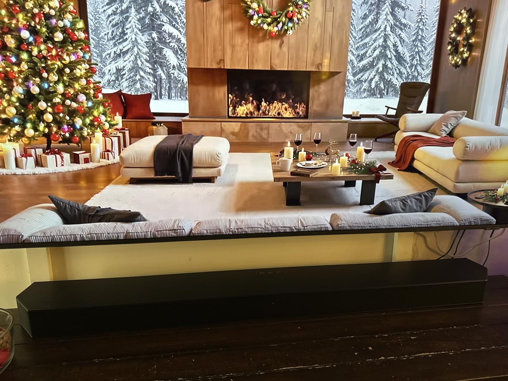 Samsung Q990D 11.1.4ch Soundbar w/Wireless Dolby Atmos Audio, Rear Speaker Included, Q-Symphony, SpaceFit Sound Pro, Adaptive Sound, Game Mode Pro with Alexa Built-in customer photo 2