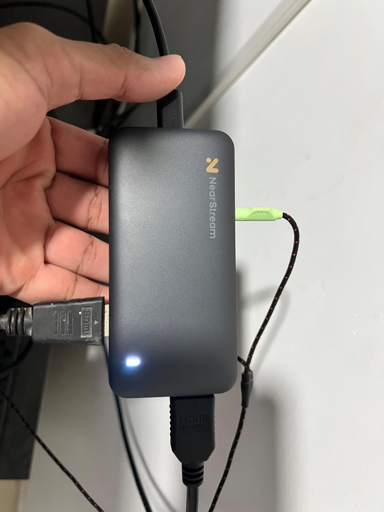 NearStream 4K HDMI Capture Card, USB 3.0 Video Capture Card for Live Streaming & Gaming, Record in 1080P 60FPS with Ultra-Low Latency, Compatible with PS5, PS4, Xbox, Switch, Windows/Mac/Linux (CCD10) customer photo 1