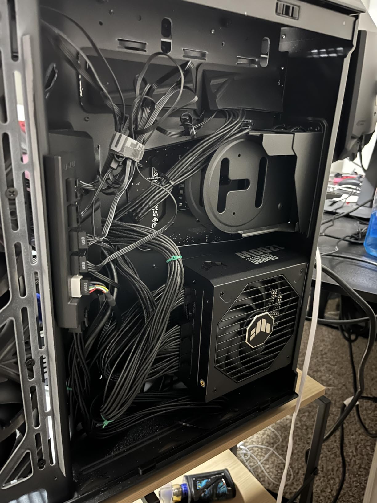 ASUS TUF Gaming 1200W Gold (1200 Watt, ATX 3.0 Compatible Fully Modular Power Supply, 80+ Gold Certified, Military-Grade Components, Dual Ball Bearing, 10 Year Warranty) customer photo 2