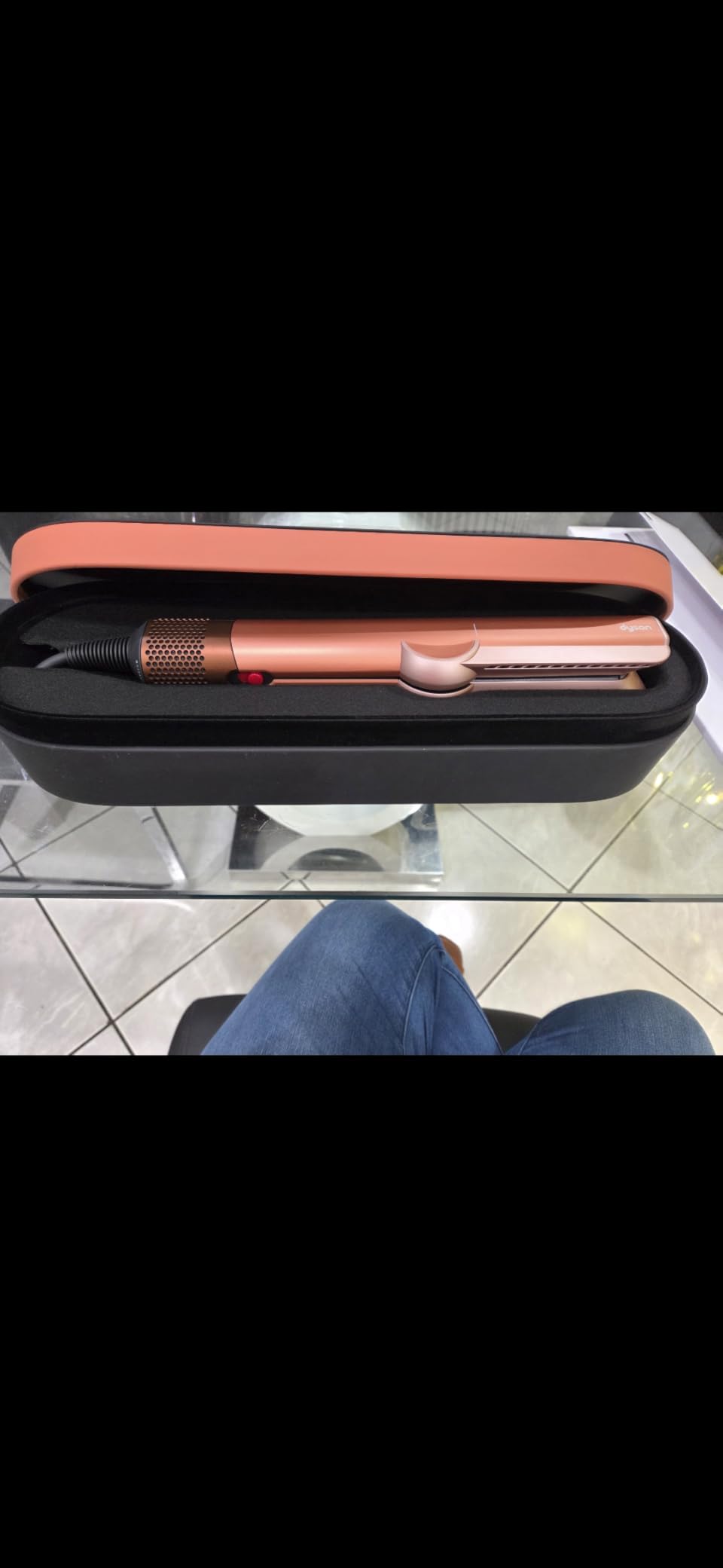 Dyson Airstrait™ Straightener, Wet to Dry Hair Straightener, No Heat Damage, No hot Plates, All Hair Types customer photo 1