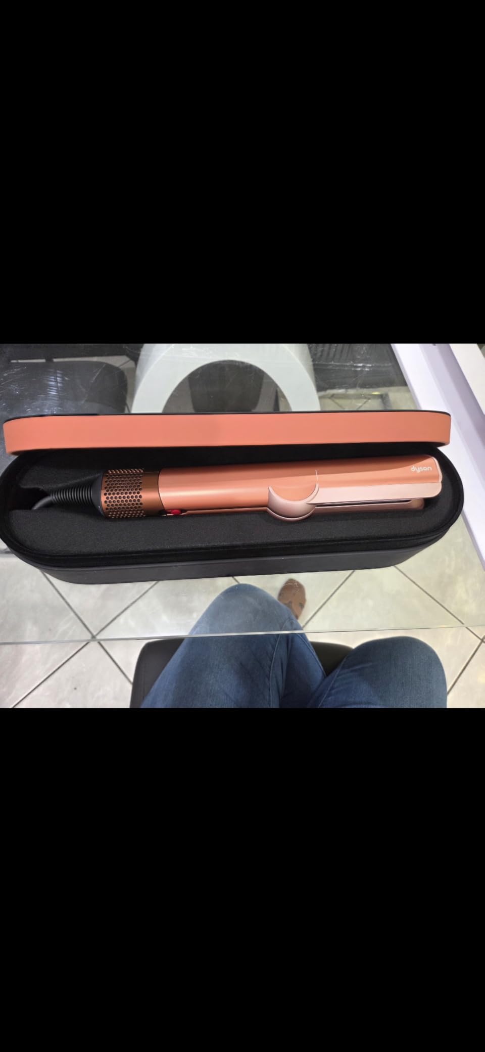 Dyson Airstrait™ Straightener, Wet to Dry Hair Straightener, No Heat Damage, No hot Plates, All Hair Types customer photo 2