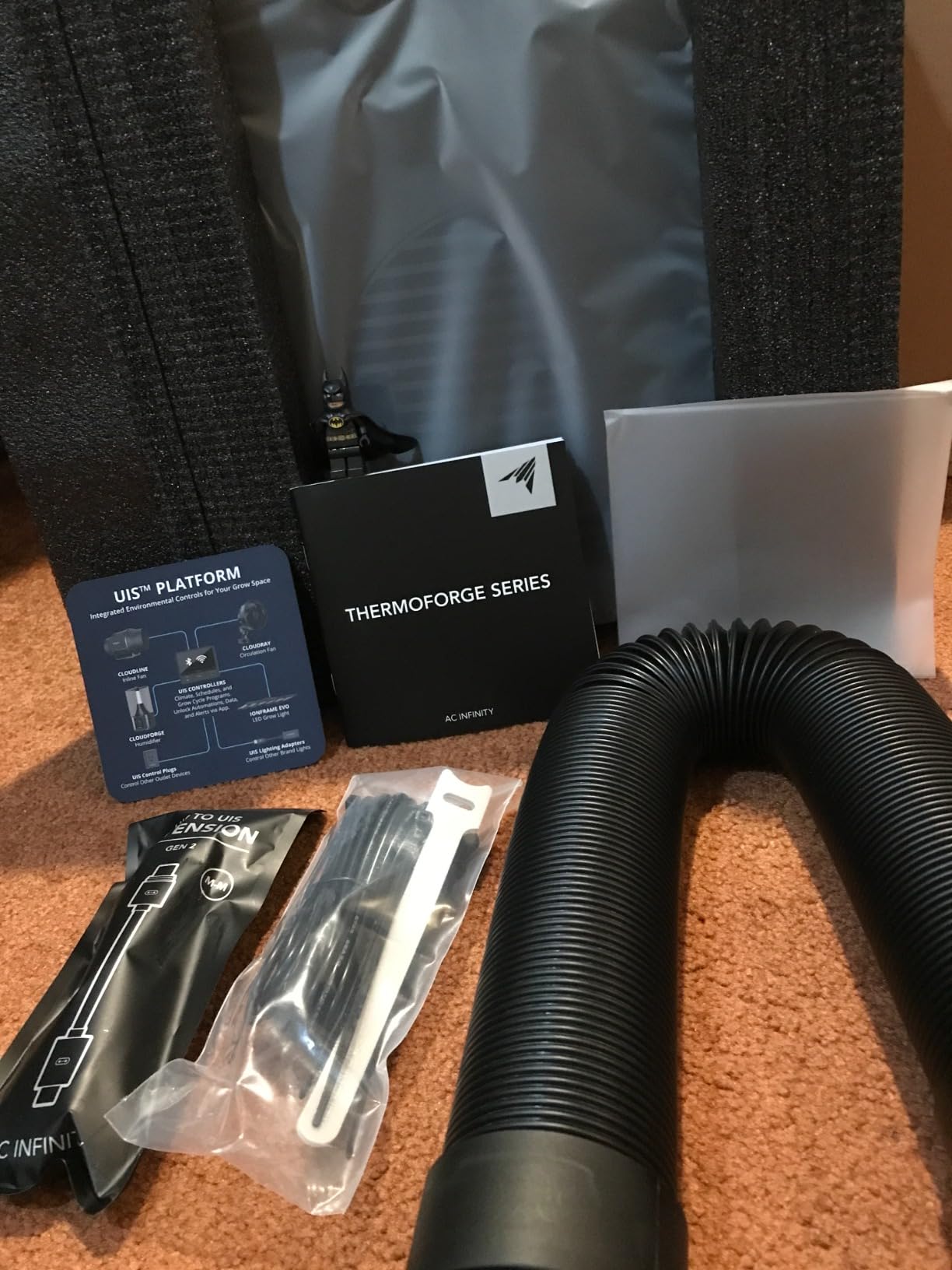 AC Infinity THERMOFORGE T3, Environmental Grow Tent Heater with VPD Temperature Controller, 10-Level PTC Heating and Included Extension Hose for Tents, Rooms, Greenhouses customer photo 1