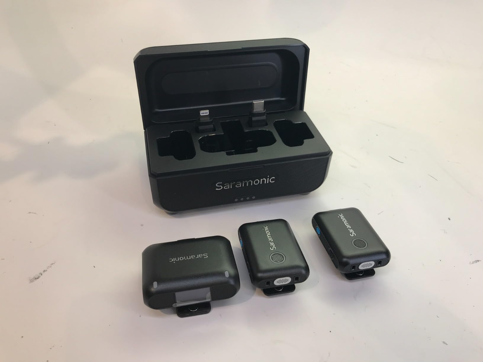 Saramonic BLINK500B2+ Wireless Lavalier Microphone for iPhone/Camera/Android, Detail-Rich Audio, 40h Battery Life, Clip on Wireless Lapel Mic for Live Streaming Video Conference Recording customer photo 1