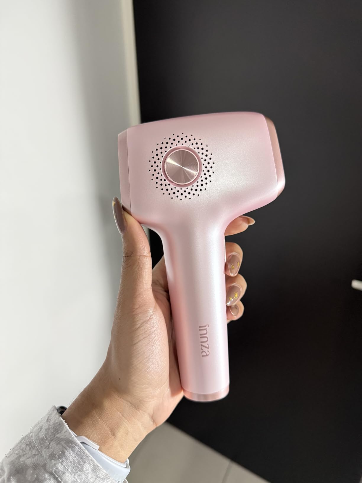 INNZA IPL Hair Removal with Ice Cooling Care Function for Women,Long-Lasting Results,999,999 Flashes Painless Hair Removal, Hair Removal Device for Armpits Legs Arms Bikini Line customer photo 2