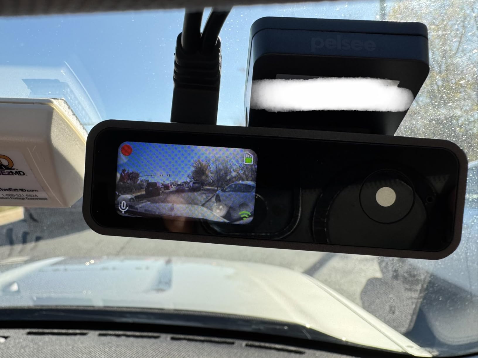 Pelsee P1 Duo 4K Dash Cam Front and Rear, 64GB SD Card, 4K+1080P Dual Dash Camera for Cars, Wi-Fi & App Control, 1.5''IPS Display Car Camera, Voice Control, Night Vision, 24H Parking Mode, G-Sensor customer photo 2