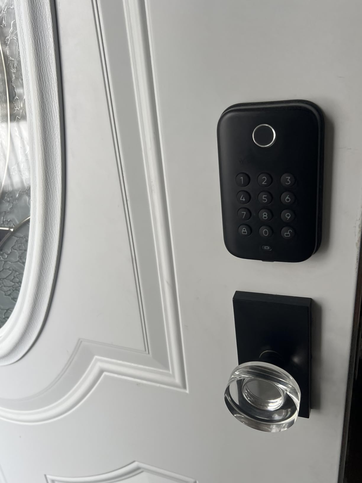 Wyze Auto-Lock Bolt, Fingerprint Unlock with Keypad, Electronic Digital Entry Door Smart Deadbolt Lock, IPX5 Weatherproof, Easy Installation, Matte Black customer photo 2