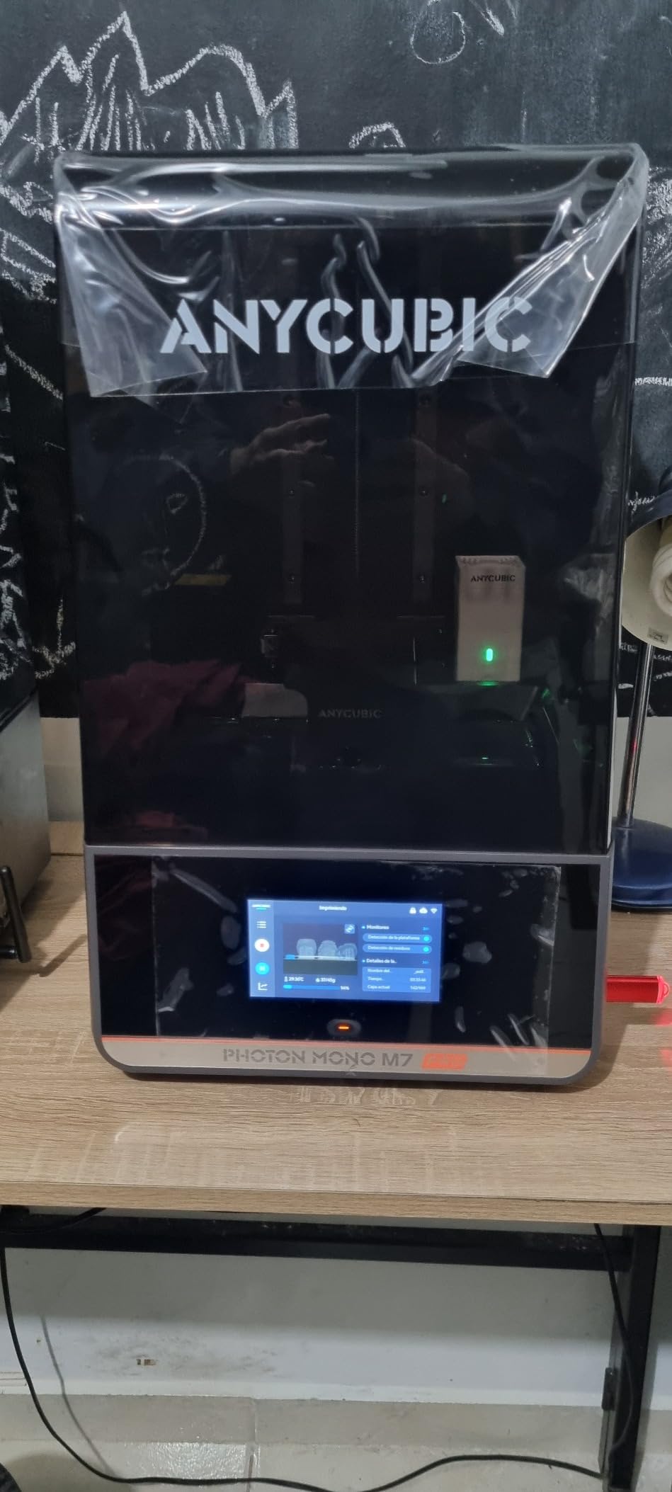 ANYCUBIC Photon Mono M7 PRO 14K Resin 3D Printer, 170mm/h Fast Printing, 10.1'' Mono LCD with COB LighTurbo 3.0 Source, Dynamic Heating Function customer photo 2