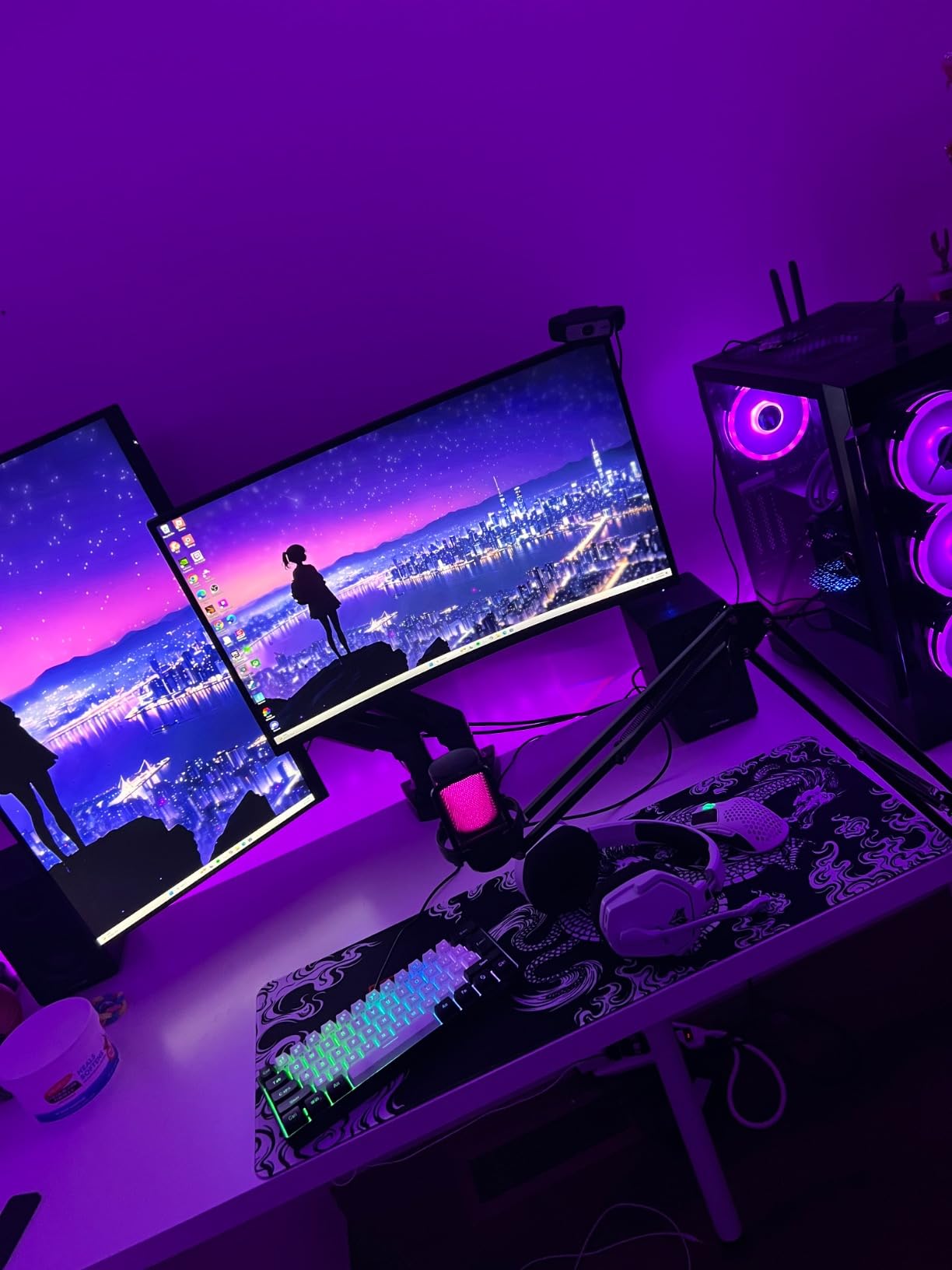 CLX Gaming PC - Intel Core i9 14900KF 3.2GHz, GeForce RTX 4070 Super, 1TB NVMe M.2 SSD, 4TB HDD, 32GB DDR5 RGB Memory, 360mm AIO, WiFi, Windows 11 Home customer photo 1