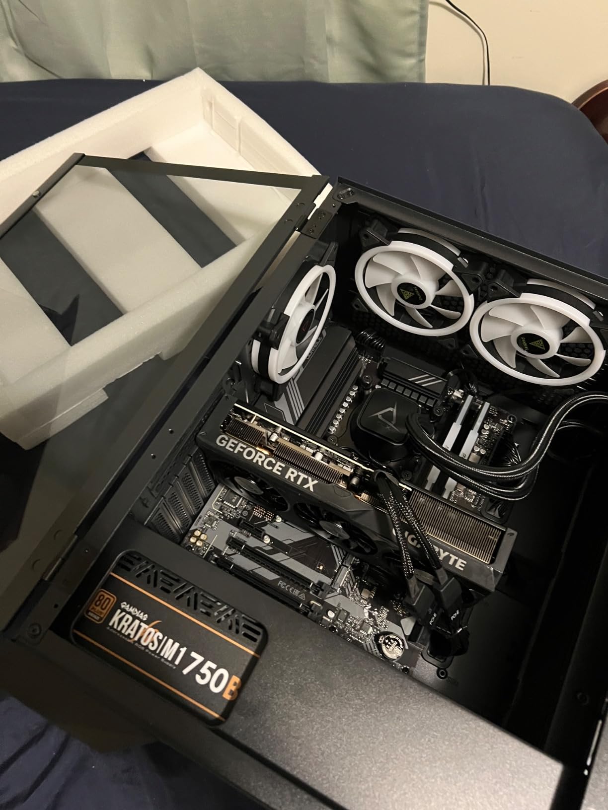 CLX Gaming PC - Intel Core i9 14900KF 3.2GHz, GeForce RTX 4070 Super, 1TB NVMe M.2 SSD, 4TB HDD, 32GB DDR5 RGB Memory, 360mm AIO, WiFi, Windows 11 Home customer photo 2