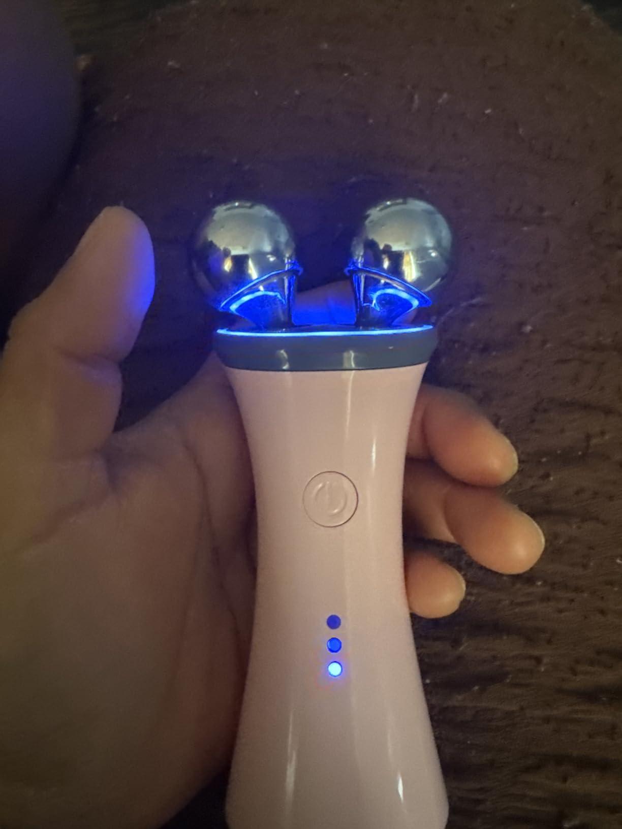 Microcurrent Facial Device - Electric Face Lifting & Toning for Face & Neck, Handheld Skin Care Device customer photo 1