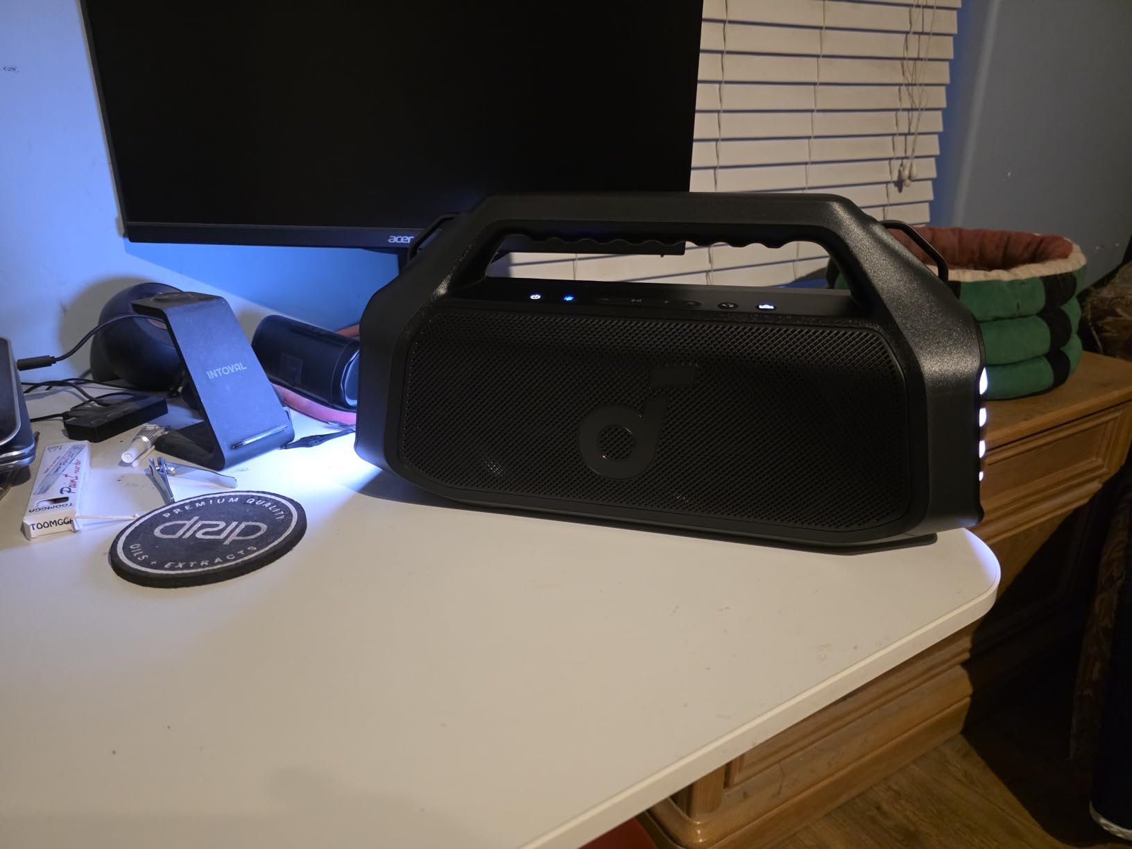 Soundcore Boom 2 Plus Portable Speaker By Anker, 140W, 2+2 Channel, BassUp 2.0, 20H Playtime, Fast Charge, IPX7 Waterproof, RGB Lights, Power Bank, Bluetooth 5.3, Outdoor Speakers, Camping, Beach customer photo 1