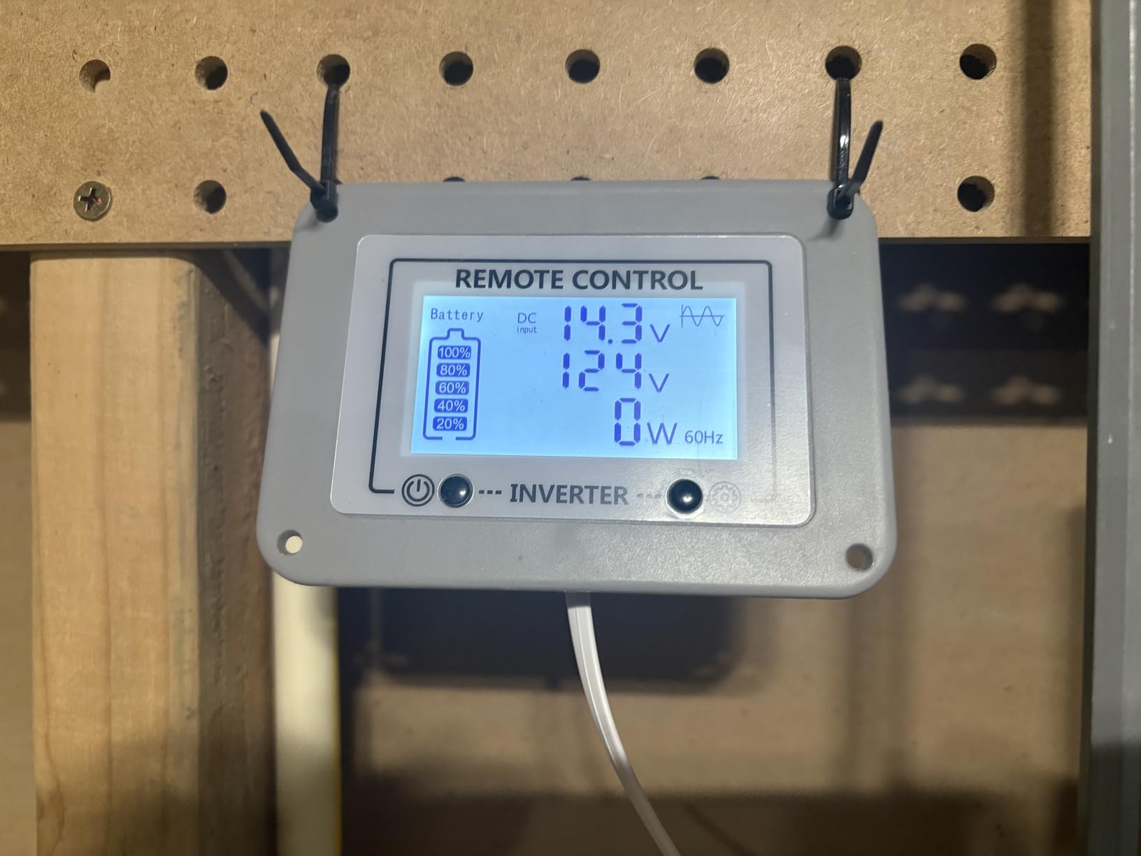 2500W Sump Pump Battery Backup System, Pure Sine Wave Inverter Charger with 25A Fast Charging, Auto Transfer Switch for Basement Flood Protection During Outages, LCD Remote customer photo 1