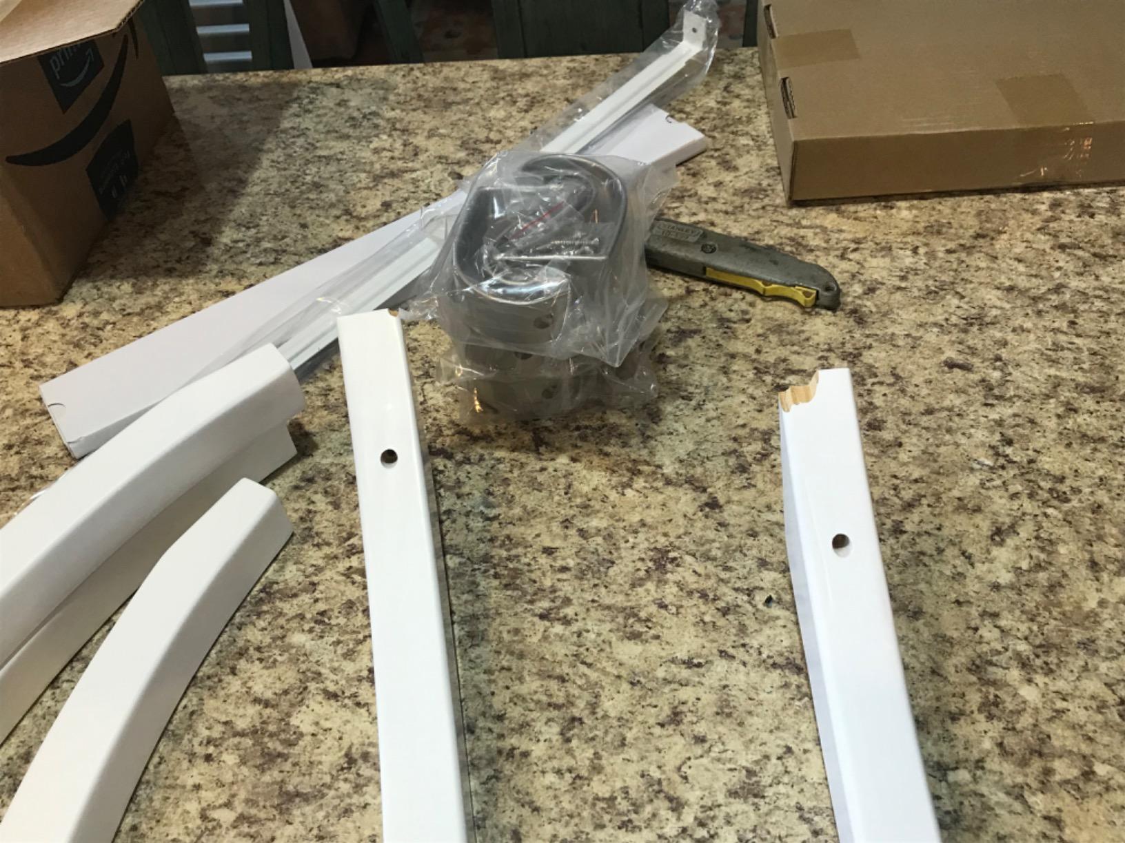 John Louis Home Solid Wood Walk-In Closet Organizer - 100% Real Wood Cut-to-Fit System with Adjustable Shelves, Metal Garment Bars & Ventilated Design (White Finish) customer photo 2