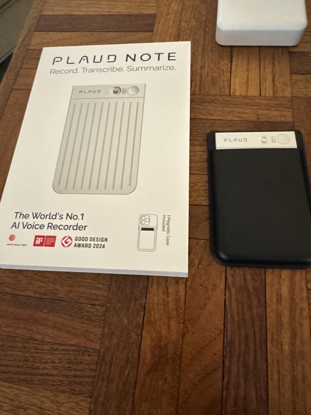 Plaud Note AI Voice Recorder, Voice Recorder w/Case, App Control, AI Transcribe & Summarize, Support 112 Languages, 64GB customer photo 1