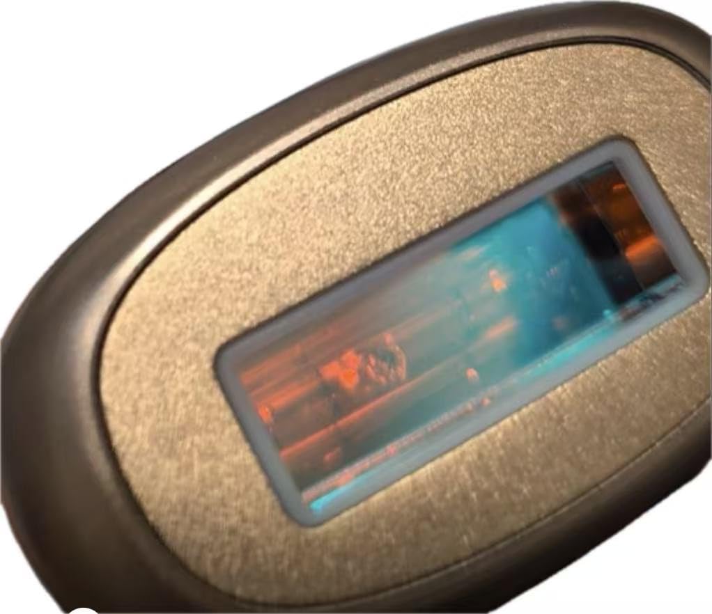 Ubroo Laser Hair Removal, IPL Hair Removal Device with 5C Ice Cooling, At-Home Laser Hair Removal for Women & Men, Body Legs Armpits Use (Gold) customer photo 2