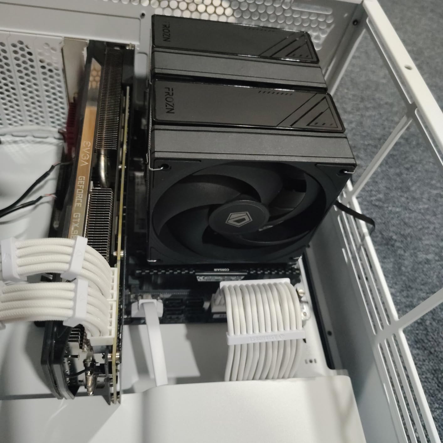 ID-COOLING FROZN A620 PRO SE - Blackout Dual-Tower Air CPU Cooler, 6x6mm Heatpipes, Dual 120x120x25mm Quiet Fans, Intel LGA1700/1851/1200/115X; AMD AM4/AM5 (157mm in Height) customer photo 2