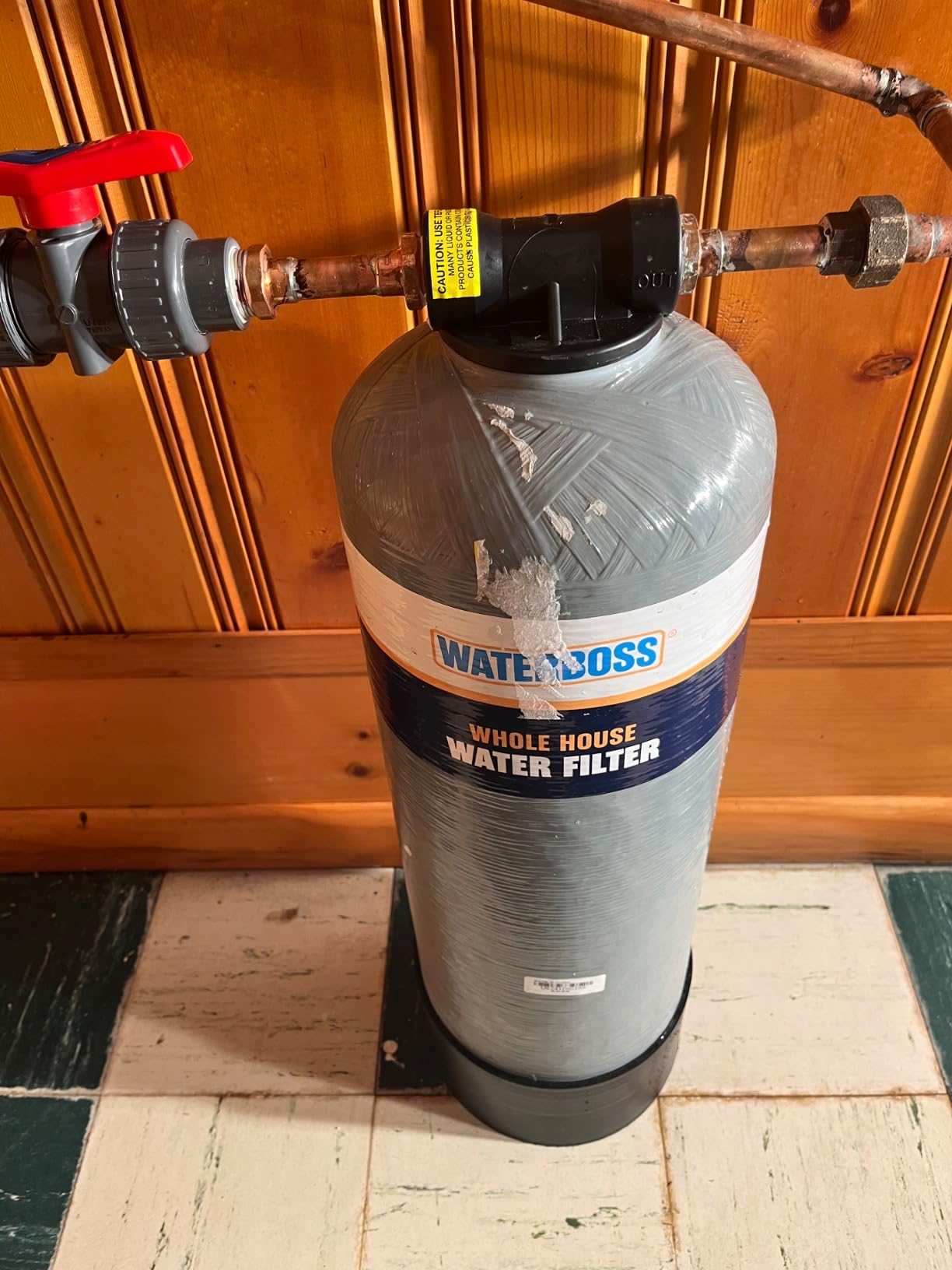WaterBoss Whole House Water Filter - Whole Home Water Filtration System for Well & City Water - Filters 96.9% of Chlorine Taste & Odor - 6yr, 600,000 Gl, WB-WH-Filter customer photo 2