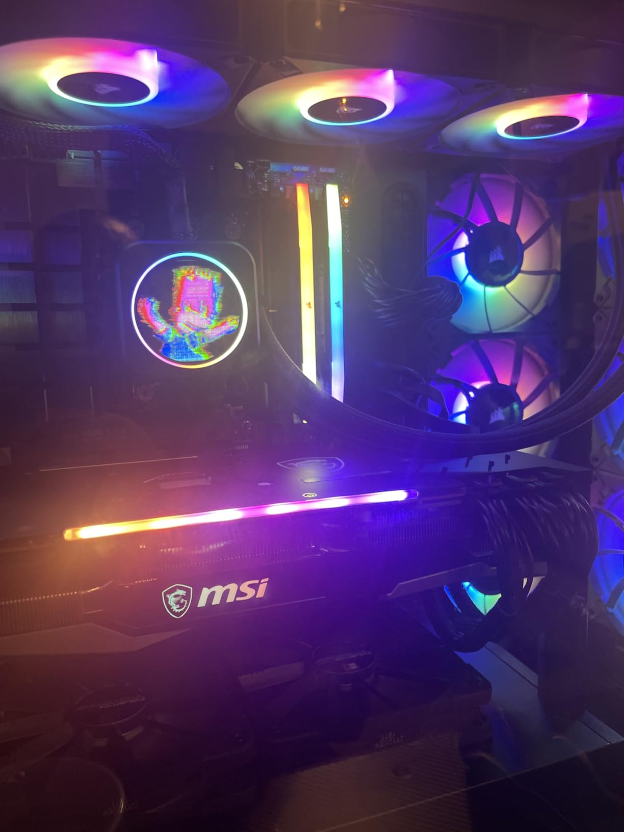 NZXT C1000 Gold ATX 3.1 - Fully Modular Low-Noise PC Gaming Power Supply - 1000 Watts - 80 Plus Gold - 12V-2x6 Connector - Zero Fan Mode - 100% Japanese Capacitors - Black customer photo 2