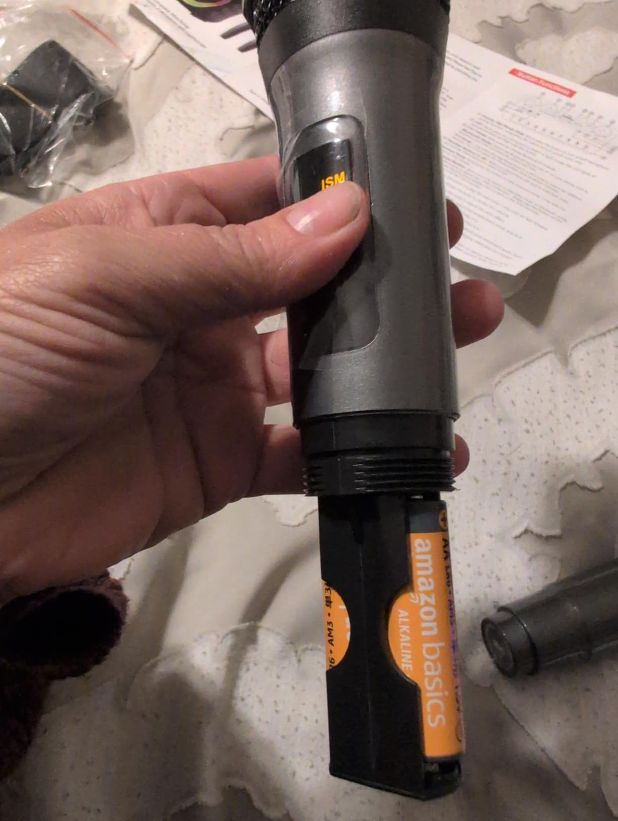 Karaoke Machine, Portable Bluetooth Speaker with 2 Wireless Microphones for Adults & Kids with Lights, Karaoke Microphone with PA System Supports USB/TF/REC/FM/AUX for Home Party Home System Packages customer photo 2