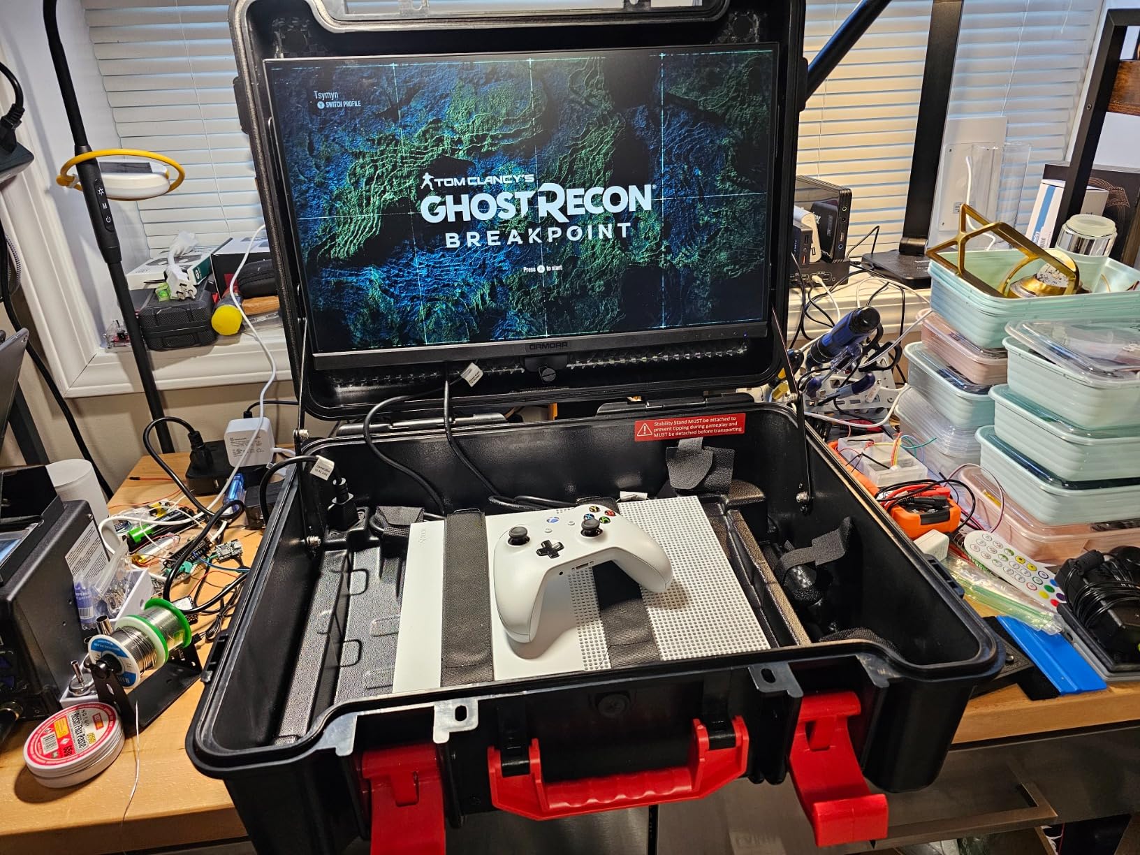 GAMERSBOX Portable Gaming Monitor - 21.5