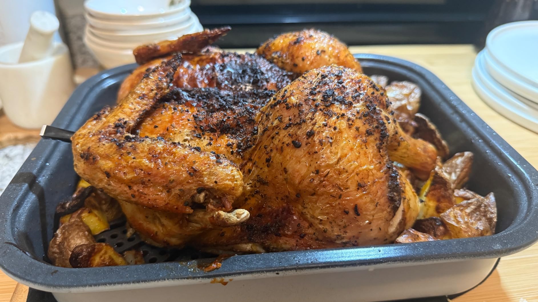 MEATER SE: 100% Wireless Smart Meat Thermometer | No Wires, No Fuss | 165ft Bluetooth Range | Dual Temp Sensors | Guided Cook System | Dishwasher Safe | Perfect for BBQ, Grill, Oven, Smoker customer photo 2