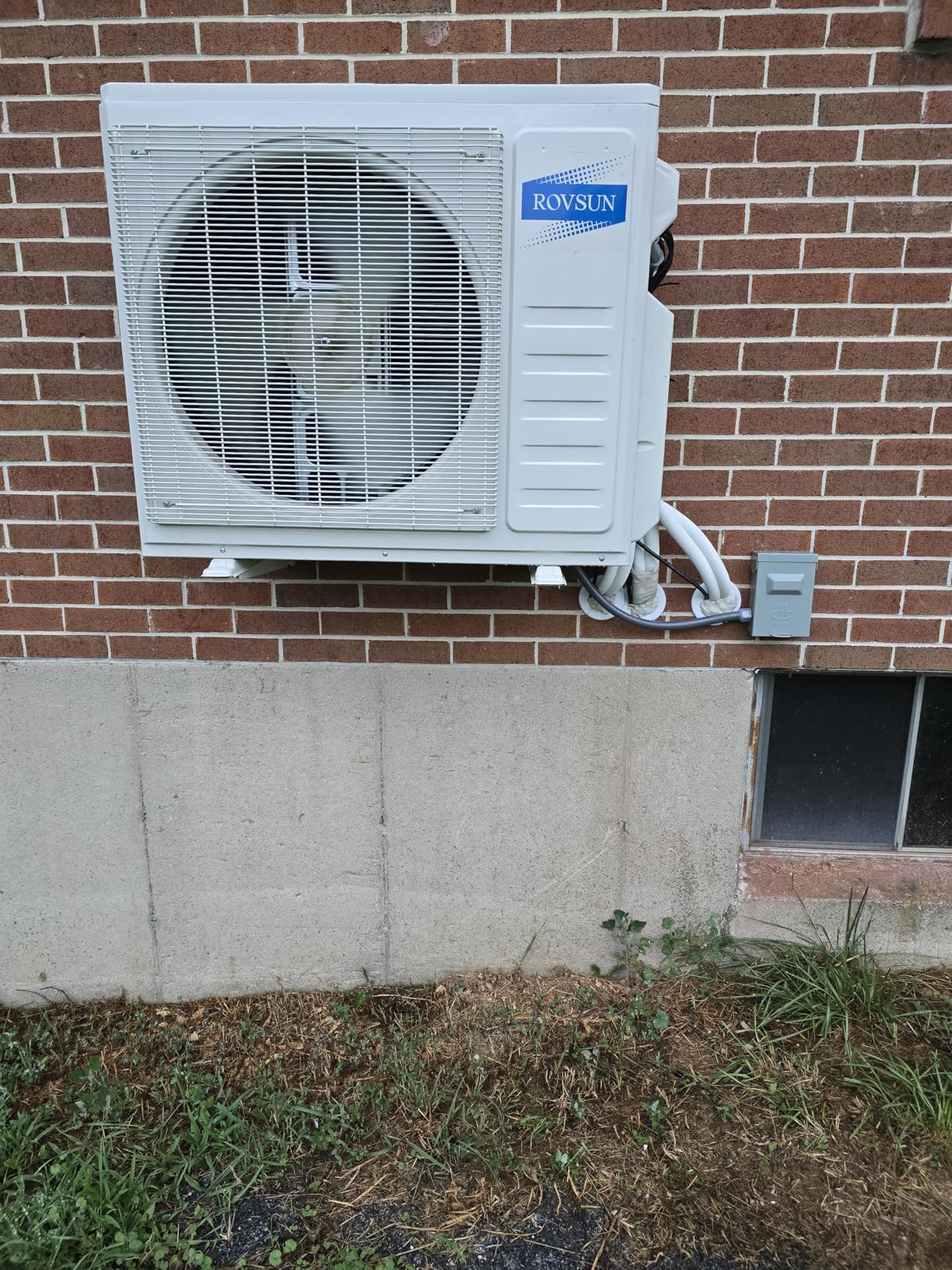 ROVSUN 28000 BTU Tri Zone WIFI Mini Split AC/Heating System, 20 SEER2 3 Zone (9K/9K/9K) BTU Ductless Split Air Conditioner with Pre-Charged Condenser, Heat Pump & 25Ft Line Set, 208-230V customer photo 1