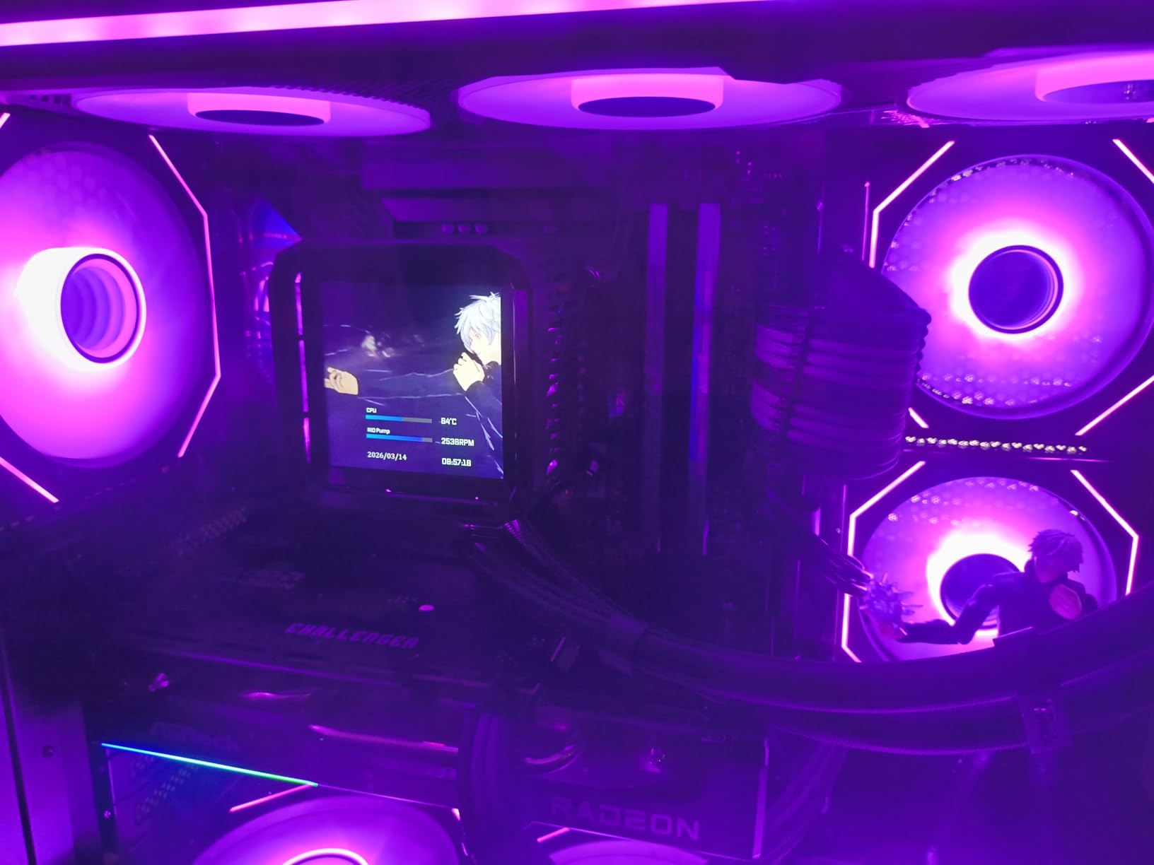 CORSAIR Vengeance DDR5 16GB (2x8GB) DDR5 5200MHz CL40 AMD EXPO Intel XMP iCUE Compatible Computer Memory - Gray customer photo 1