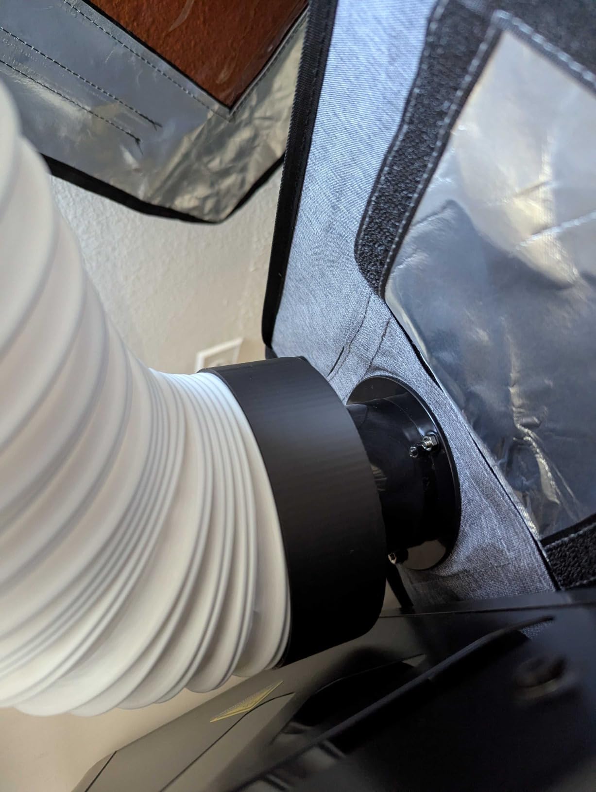 Multifunctional 3D Printer Enclosure with Adjustable Ventilation Kit Eliminate Odors Tent Cover Compatible with Anycubic Photon Mono, Elegoo Saturn/Mars 3/4 & Creality Halot Series Resin 3D Printer customer photo 2