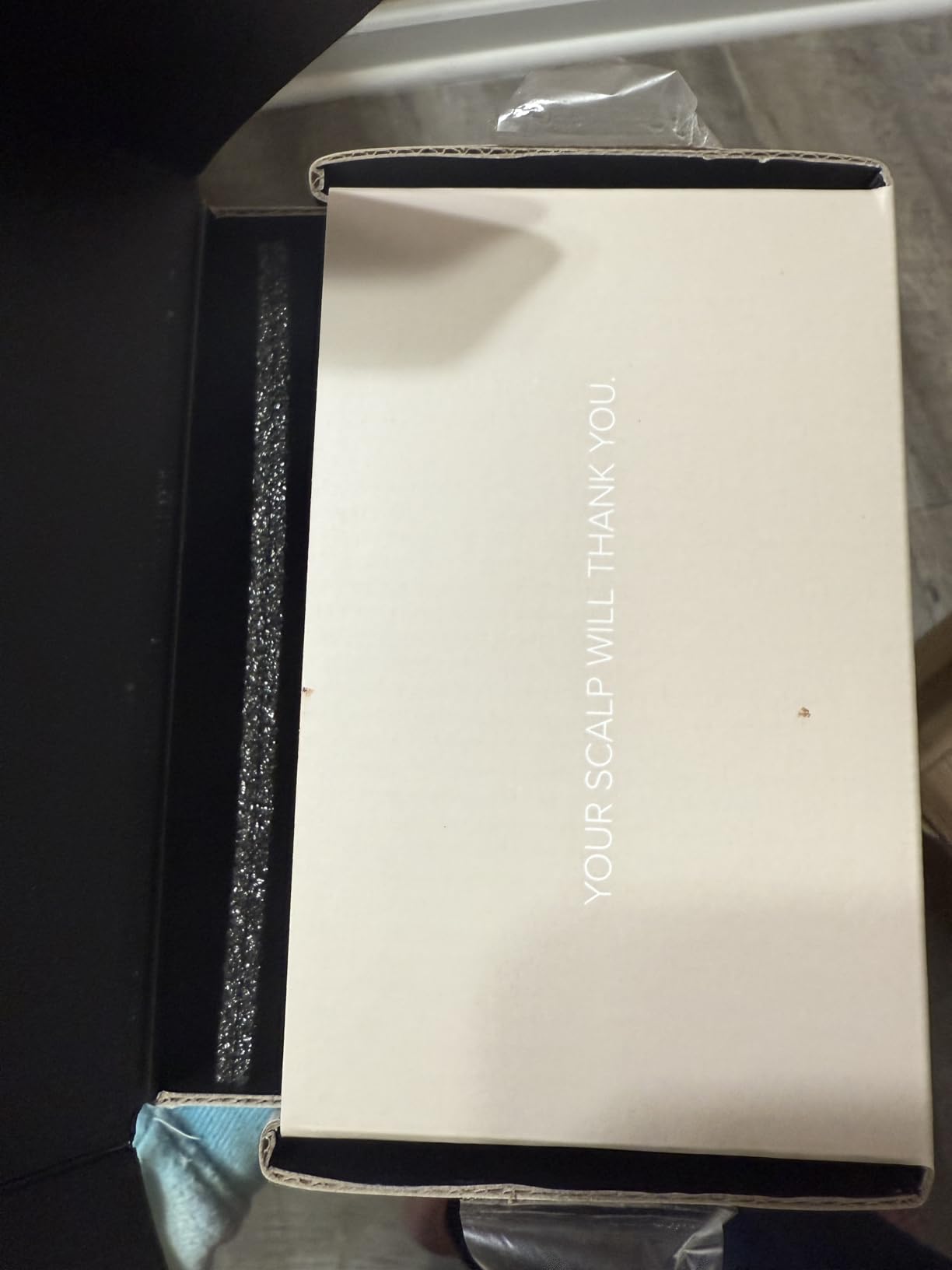 Black Wolf Sonic Scalp Scrubber - Electric Hair & Scalp Massager Brush with 3-Speed Oscillation - Rechargeable Shower Brush & Head Scrubber with Soft Silicone Bristles for Deep Clean & Exfoliation customer photo 1