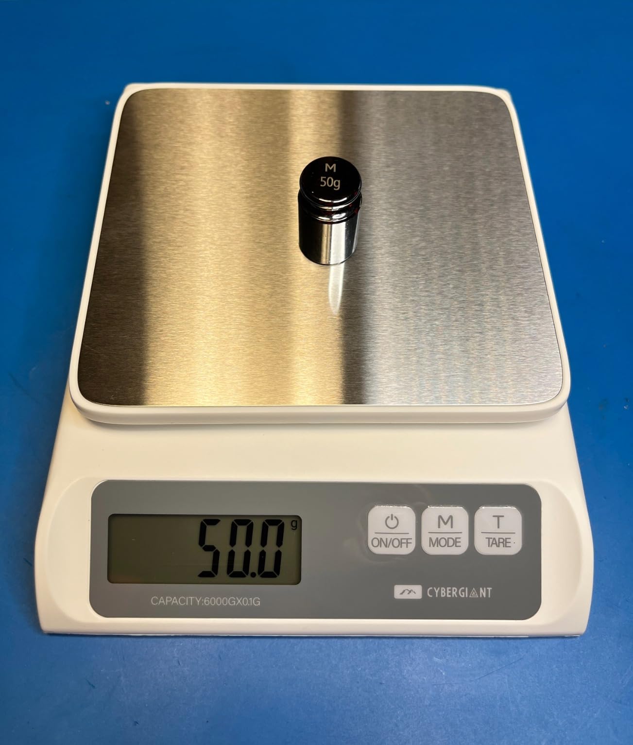 CYBERGIANT 13lb/0.1g Precision Digital Food Scale - Meal Prep Kitchen Baking & Espresso Coffee - Gram Scale with Stainless Steel Platform & LCD Display customer photo 1