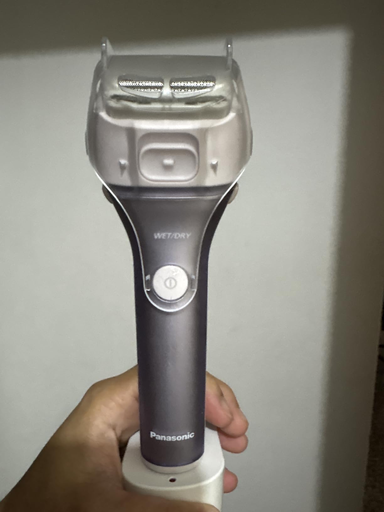 Panasonic Electric Shaver for Women, Cordless 4-Blade Shaver, Bikini Attachment, Pop-Up Trimmer, Wet Dry Operation, Electric Razors for Women - ES-AWL8AV (Purple) customer photo 2