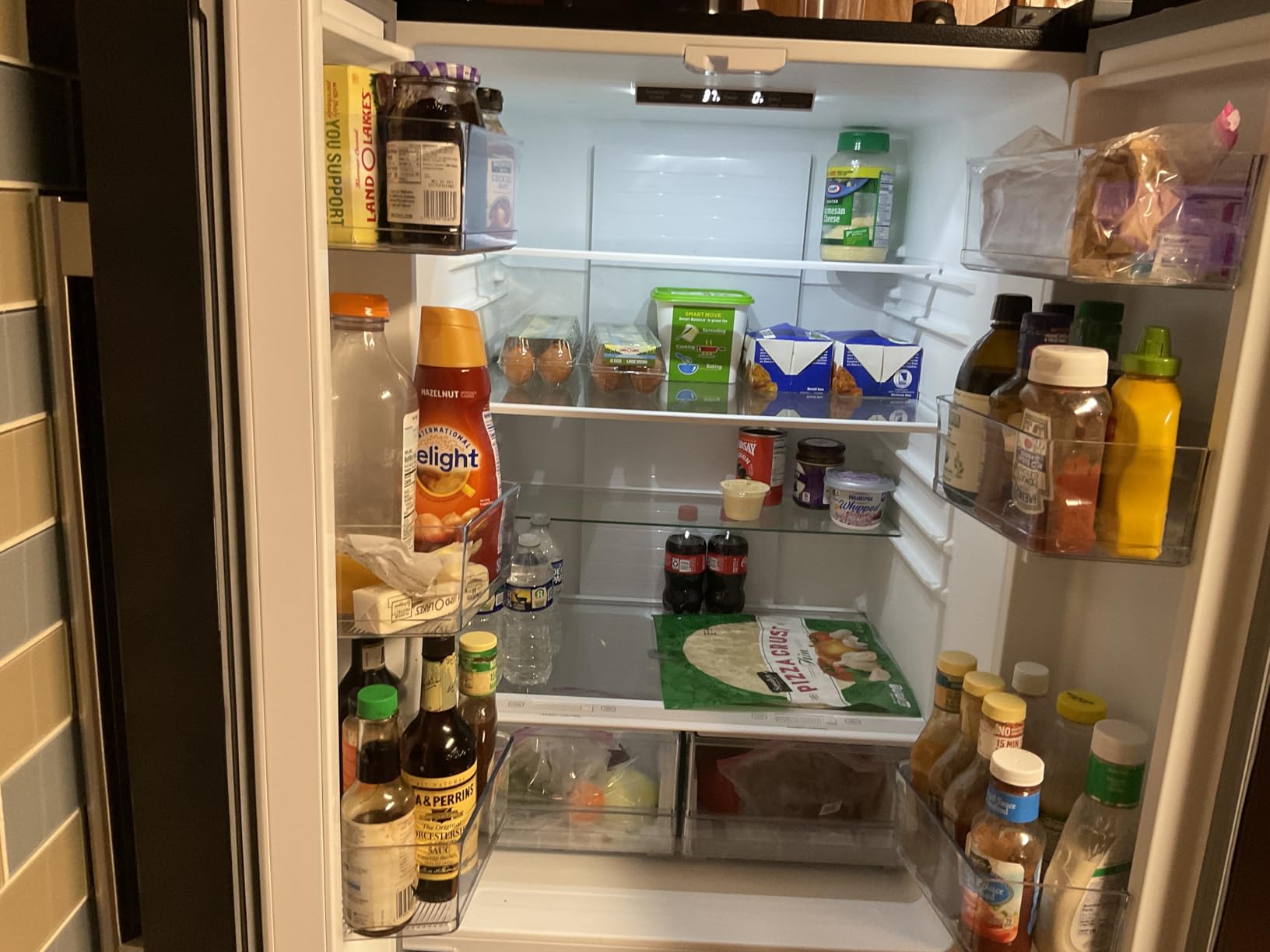 BLACK+DECKER 18 Cu. Ft. French Door Refrigerator with Built-in Ice Maker, Full Size Refrigerator with Bottom Mount Freezer Drawer, Frost Free, ENERGY STAR certified, BRF1800GIMS, Stainless Look customer photo 2