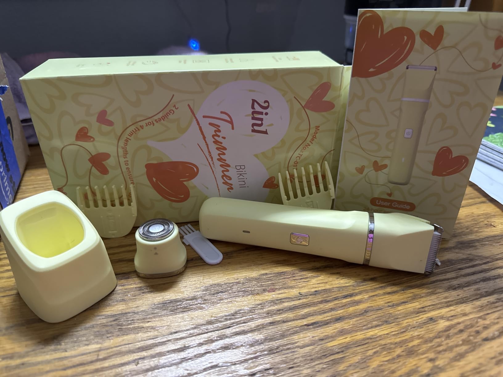 Risina Bikini Trimmer for Women - Painless Electric Razors for Silk Skin, Cordless Body Shaver for Trip, Replaceable Lady Facial Razor, IPX7 Waterproof & Easy Cleaning, Ceramic Blade, Gifts for Women customer photo 2