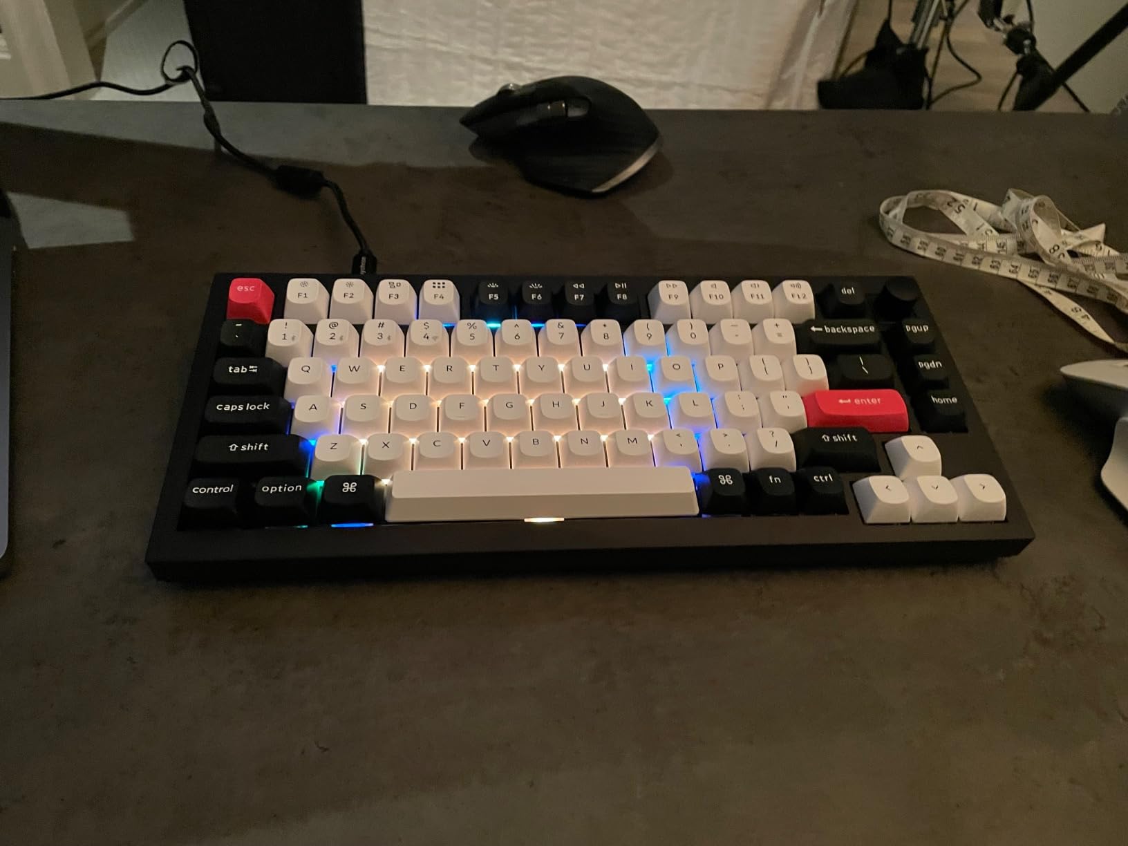 Keychron Q1 HE Wireless Custom Keyboard Rapid Trigger QMK with Gateron Double-Rail Magnetic Switch, RGB Compatible with Mac Windows Linux customer photo 2