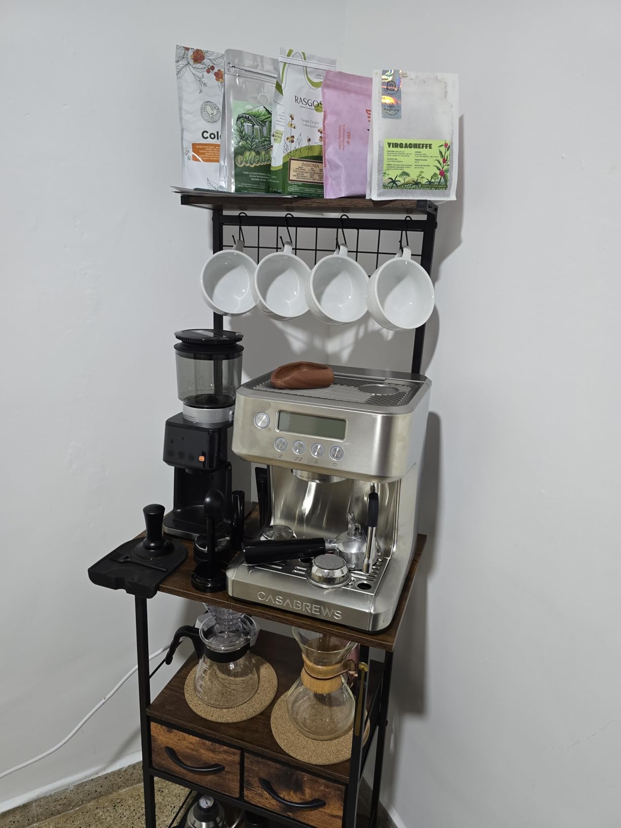 CASABREWS Ultra Espresso Machine with LCD Display, Espresso Maker with Powerful Milk Frother, Customizable Brewing Temperature, Provides Barista-Level Lattes and Cappuccinos, Gift for Men & Women customer photo 2